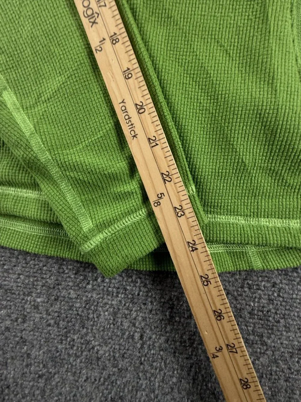 Arc'teryx Delta LT 14459 Jacket Polyester Medium Fleece Green Logo Gorp Women